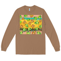 Toasted Coconut fall leaf tumbler Long Sleeve Tee - BarkalooDesign