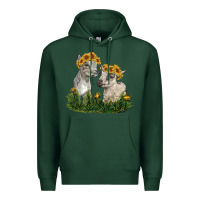 Sports Green baby goats Premium Hoodie - RanaPortraitStore