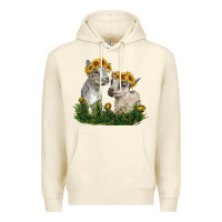 Sandshell baby goats Premium Hoodie - RanaPortraitStore