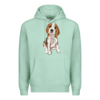 Seafoam beagle Premium Hoodie - RanaPortraitStore