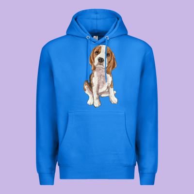 Beagle Premium Hoodie Designed By Ranaportraitstore