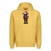 Antique Gold black angus Premium Hoodie - RanaPortraitStore
