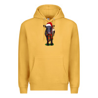 Mustard black angus Premium Hoodie - RanaPortraitStore