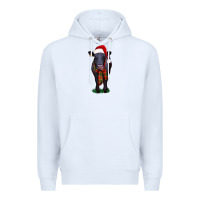 White black angus Premium Hoodie - RanaPortraitStore