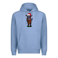 Colony Blue black angus Premium Hoodie - RanaPortraitStore
