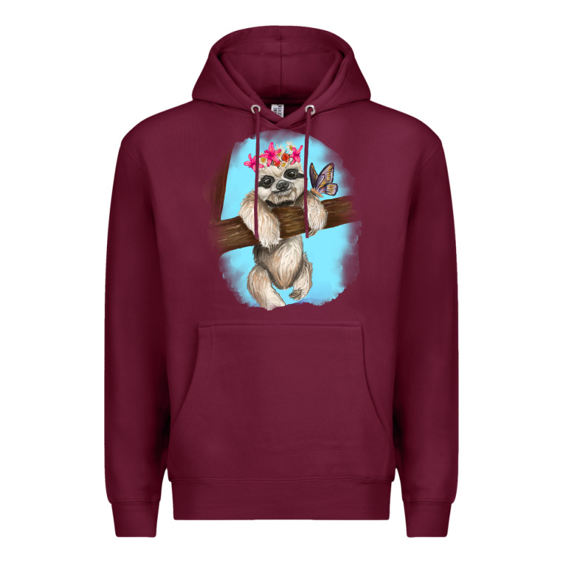 Baby Sloth Premium Hoodie by RanaPortraitStore | Teevron