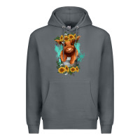 Rock baby cow in a bucket Premium Hoodie - RanaPortraitStore