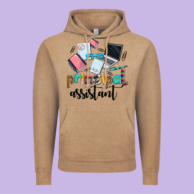 Principal Assistant Vintage Hoodie Designed By Adodesignshop