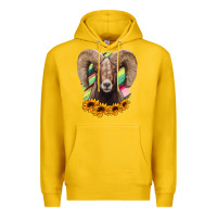 Lemon bighorn sheep Premium Hoodie - RanaPortraitStore
