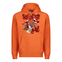 Carrot red sneaker girl afro woman Premium Hoodie - RanaPortraitStore