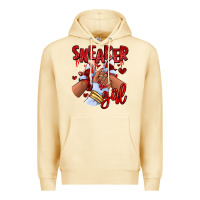 Pina Colada red sneaker girl afro woman Premium Hoodie - RanaPortraitStore