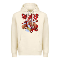 Tofu red sneaker girl afro woman Premium Hoodie - RanaPortraitStore