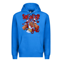 True Royal red sneaker girl afro woman Premium Hoodie - RanaPortraitStore