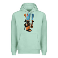 Seafoam black heels black fashion girl Premium Hoodie - RanaPortraitStore