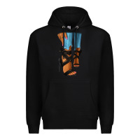 Black black heels black fashion girl Premium Hoodie - RanaPortraitStore