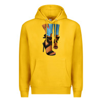 Lemon black heels black fashion girl Premium Hoodie - RanaPortraitStore