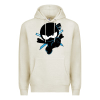 Oatmeal Heather ninja kid Premium Hoodie - Unal Design