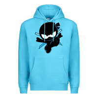 Ocean Blue ninja kid Premium Hoodie - Unal Design