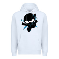 White ninja kid Premium Hoodie - Unal Design