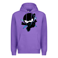 Purple ninja kid Premium Hoodie - Unal Design