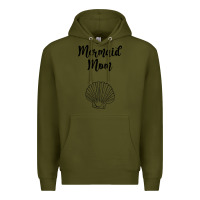Army Green Mermaid mom Premium Hoodie - Unal Design