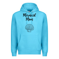 Ocean Blue Mermaid mom Premium Hoodie - Unal Design
