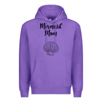 Purple Mermaid mom Premium Hoodie - Unal Design