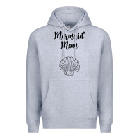 Heather Grey Mermaid mom Premium Hoodie - Unal Design