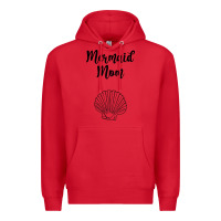 Red Mermaid mom Premium Hoodie - Unal Design
