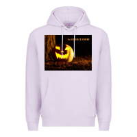 Lilac Halloween Is Coming Premium Hoodie - Unal Design
