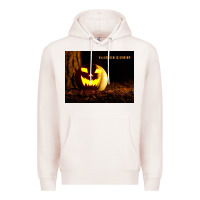 Pale Pink Halloween Is Coming Premium Hoodie - Unal Design