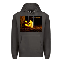 Smoke Halloween Is Coming Premium Hoodie - Unal Design