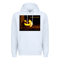 White Halloween Is Coming Premium Hoodie - Unal Design
