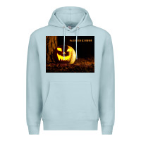 Blue Mist Halloween Is Coming Premium Hoodie - Unal Design