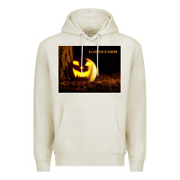 Oatmeal Heather Halloween Is Coming Premium Hoodie - Unal Design