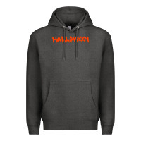 Charcoal Heather halloween Premium Hoodie - Unal Design