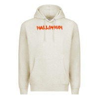 Oatmeal Heather halloween Premium Hoodie - Unal Design