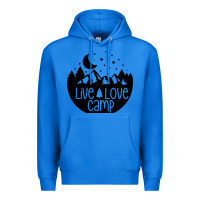 True Royal Live Love Camp Premium Hoodie - Unal Design