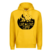 Lemon Live Love Camp Premium Hoodie - Unal Design