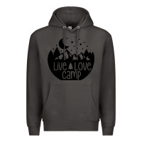 Smoke Live Love Camp Premium Hoodie - Unal Design