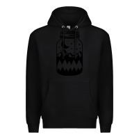 Black View jar Premium Hoodie - Unal Design