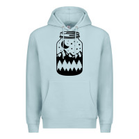 Blue Mist View jar Premium Hoodie - Unal Design