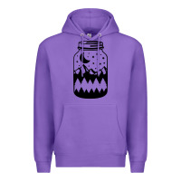 Purple View jar Premium Hoodie - Unal Design
