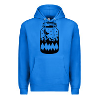 True Royal View jar Premium Hoodie - Unal Design