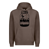 Coffee View jar Premium Hoodie - Unal Design
