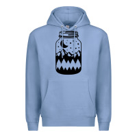 Colony Blue View jar Premium Hoodie - Unal Design