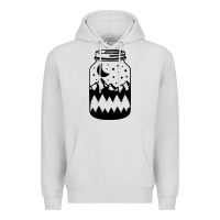 Dove Grey View jar Premium Hoodie - Unal Design