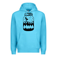 Ocean Blue View jar Premium Hoodie - Unal Design
