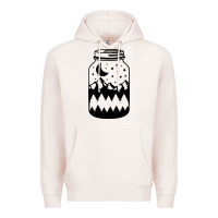 Pale Pink View jar Premium Hoodie - Unal Design
