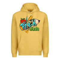 Antique Gold pre k dude Premium Hoodie - RanaPortraitStore
